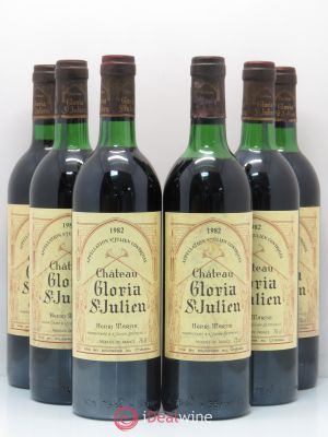 Château Gloria  1982 - Lot of 6 Bottles