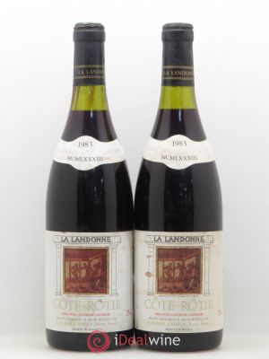 Côte-Rôtie La Landonne Guigal  1983 - Lot of 2 Bottles