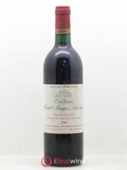 Château Haut Bages Libéral 5ème Grand Cru Classé  1985 - Lot of 1 Bottle