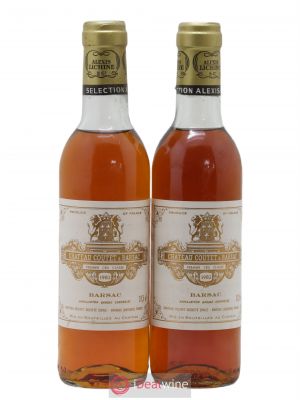 Château Coutet 1er Grand Cru Classé  1982 - Lot of 2 Half-bottles