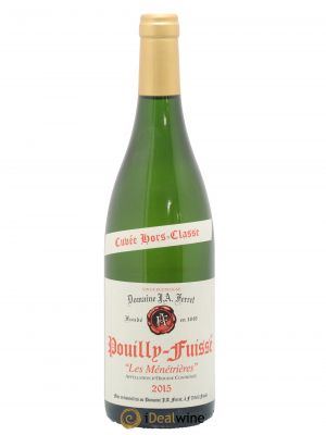 Pouilly-Fuissé Hors Classe Les Ménétrières J.A. Ferret (Domaine)  2015 - Lot of 1 Bottle