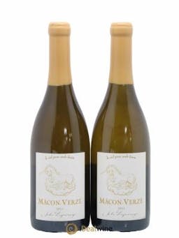 Mâcon-Verzé Jules Desjourneys  2015 - Lot of 2 Bottles