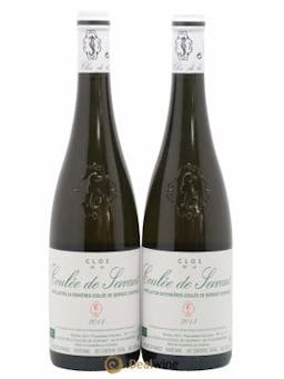 Savennières Clos de la Coulée de Serrant Vignobles de la Coulée de Serrant - Nicolas Joly  2013 - Lot of 2 Bottles