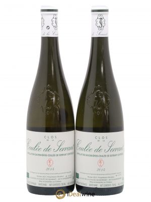 Savennières Clos de la Coulée de Serrant Vignobles de la Coulée de Serrant - Nicolas Joly  2014 - Lot of 2 Bottles
