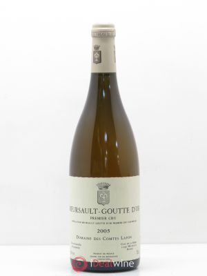 Meursault 1er Cru Goutte d'Or Comtes Lafon (Domaine des)  2005 - Lot of 1 Bottle