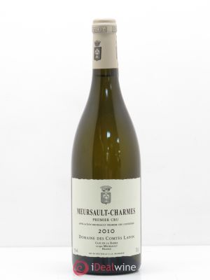 Meursault 1er Cru Charmes Comtes Lafon (Domaine des)  2010 - Lot of 1 Bottle
