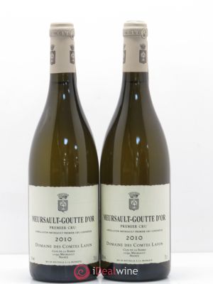 Meursault 1er Cru Goutte d'Or Comtes Lafon (Domaine des)  2010 - Lot of 2 Bottles