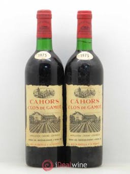 Cahors Clos de Gamot  1975 - Lot of 2 Bottles
