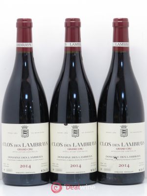 Clos des Lambrays Grand Cru Domaine des Lambrays  2014 - Lot of 3 Bottles