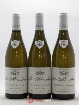 Rully 1er Cru La Pucelle Paul & Marie Jacqueson  2012 - Lot of 3 Bottles