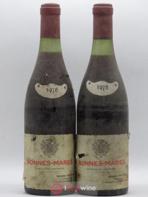 Bonnes-Mares Grand Cru Bertheau & Fils (Domaine)  1976 - Lot of 2 Bottles