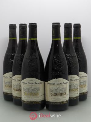 Gigondas Domaine Grand Romane Cuvee Prestige (no reserve) 2000 - Lot of 6 Bottles