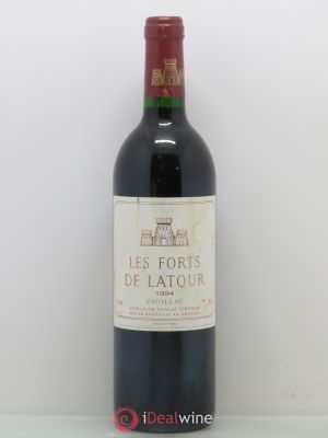 Les Forts de Latour Second Vin (no reserve) 1994 - Lot of 1 Bottle