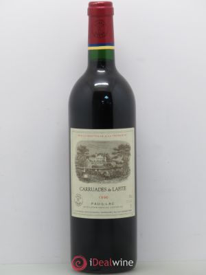 Carruades de Lafite Rothschild Second vin (sans prix de réserve) 1996 - Lot de 1 Bouteille