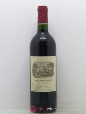 Carruades de Lafite Rothschild Second vin (no reserve) 1998 - Lot of 1 Bottle