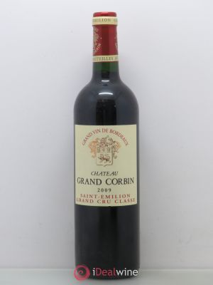 Château Grand Corbin Grand Cru Classé (no reserve) 2009 - Lot of 1 Bottle