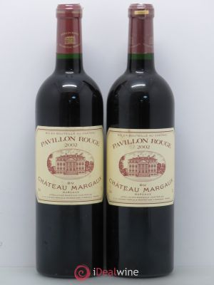 Pavillon Rouge du Château Margaux Second Vin (sans prix de réserve) 2002 - Lot de 2 Bouteilles