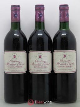 Château Moulin à Vent Cru Bourgeois Lalande de pomerol (no reserve) 1985 - Lot of 3 Bottles