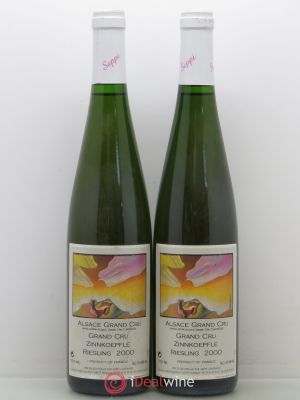 Riesling Seppi Landmann Zinnkoepfle (no reserve) 2000 - Lot of 2 Bottles