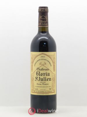 Château Gloria (no reserve) 2003 - Lot of 1 Bottle