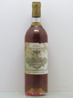 Château Filhot 2ème Grand Cru Classé (no reserve) 1983 - Lot of 1 Bottle