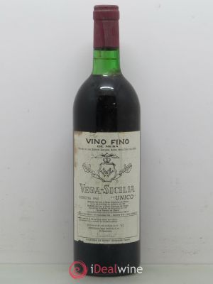 Ribera Del Duero DO Vega Sicilia Unico Alvarez Vino Fino de Mesa (no reserve) 1960 - Lot of 1 Bottle