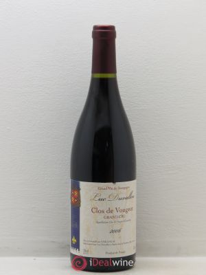 Clos de Vougeot Grand Cru Luc Duvallon (no reserve) 2006 - Lot of 1 Bottle