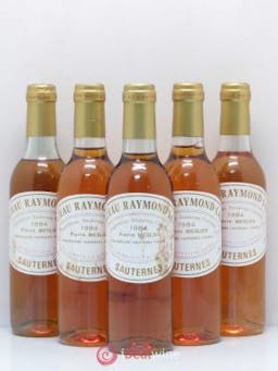 Château Raymond Lafon  1984 - Lot de 5 Demi-bouteilles