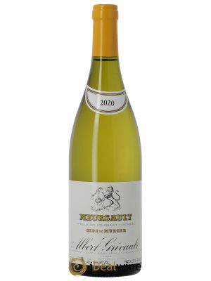 Meursault Clos du Murger Albert Grivault  2020 - Lot of 1 Bottle