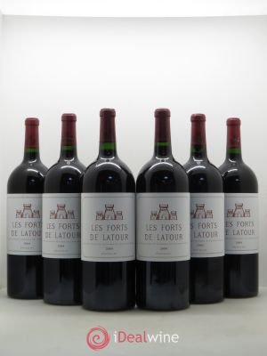 Les Forts de Latour Second Vin (no reserve) 2004 - Lot of 6 Magnums