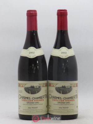 Charmes-Chambertin Grand Cru Vieilles Vignes Jacky Truchot  2002 - Lot de 2 Bouteilles