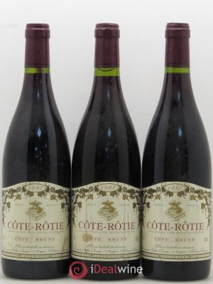 Côte-Rôtie Côte Brune Barge 1997 - Lot of 3 Bottles