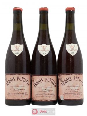 Arbois Pupillin Poulsard (cire rouge) Pierre Overnoy (Domaine)  2011 - Lot of 3 Bottles