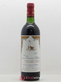 Château d'Armailhac - Mouton Baron(ne) Philippe 5ème Grand Cru Classé  1983 - Lot of 1 Bottle
