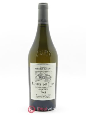 Côtes du Jura Savagnier Berthet-Bondet  2015 - Lot of 1 Bottle