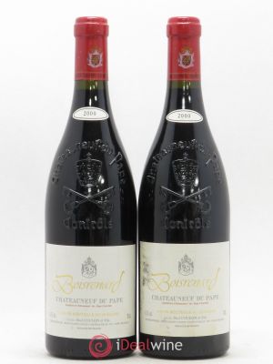 Châteauneuf-du-Pape Cuvée Boisrenard Paul Coulon & Fils  2000 - Lot of 2 Bottles