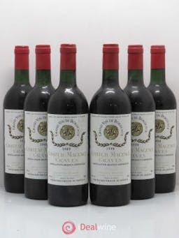 Château Magence (no reserve) 1988 - Lot of 6 Bottles