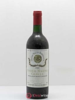 Château Magence (no reserve) 1988 - Lot of 1 Bottle