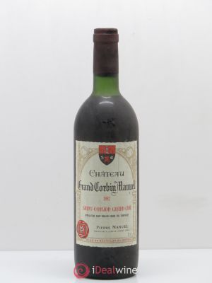 Château Grand Corbin Manuel (no reserve) 1982 - Lot of 1 Bottle