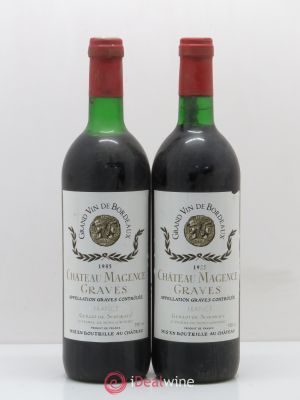Château Magence (no reserve) 1985 - Lot of 2 Bottles