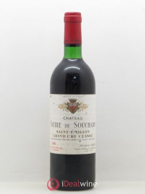 Château Faurie de Souchard Grand Cru Classé  1980 - Lot of 1 Bottle