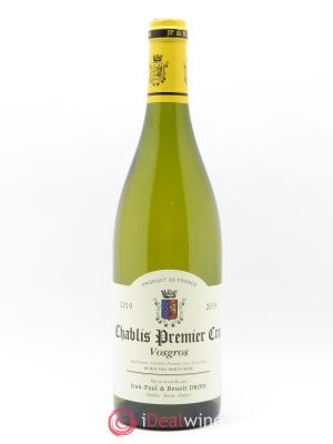 Chablis 1er Cru Vosgros Jean-Paul & Benoît Droin (Domaine)  2019 - Lot of 1 Bottle