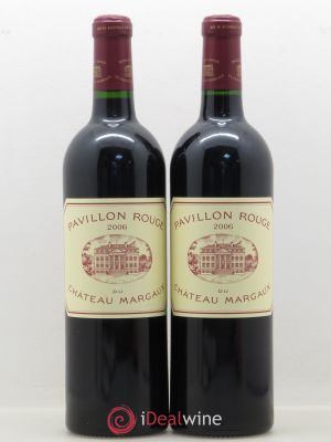 Pavillon Rouge du Château Margaux Second Vin  2006 - Lot of 2 Bottles