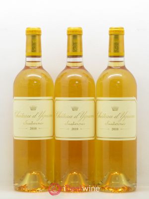 Château d'Yquem 1er Cru Classé Supérieur (no reserve) 2010 - Lot of 3 Bottles