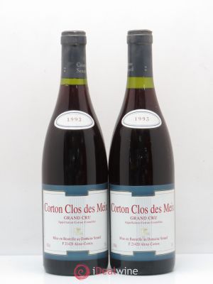 Corton Grand Cru Clos des Meix Domaine Senard 1993 - Lot of 2 Bottles