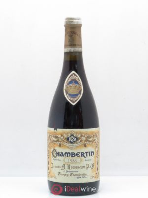 Chambertin Grand Cru Armand Rousseau (Domaine)  1986 - Lot of 1 Bottle