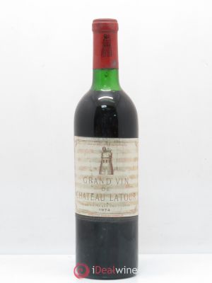 Château Latour 1er Grand Cru Classé  1974 - Lot of 1 Bottle