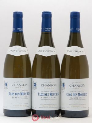 Beaune 1er Cru Clos des Mouches Chanson (no reserve) 2009 - Lot of 3 Bottles