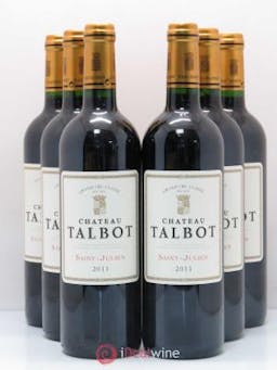 Château Talbot 4ème Grand Cru Classé  2011 - Lot of 6 Bottles