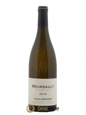 Meursault Pierre Boisson (Domaine)  2016 - Lot of 1 Bottle